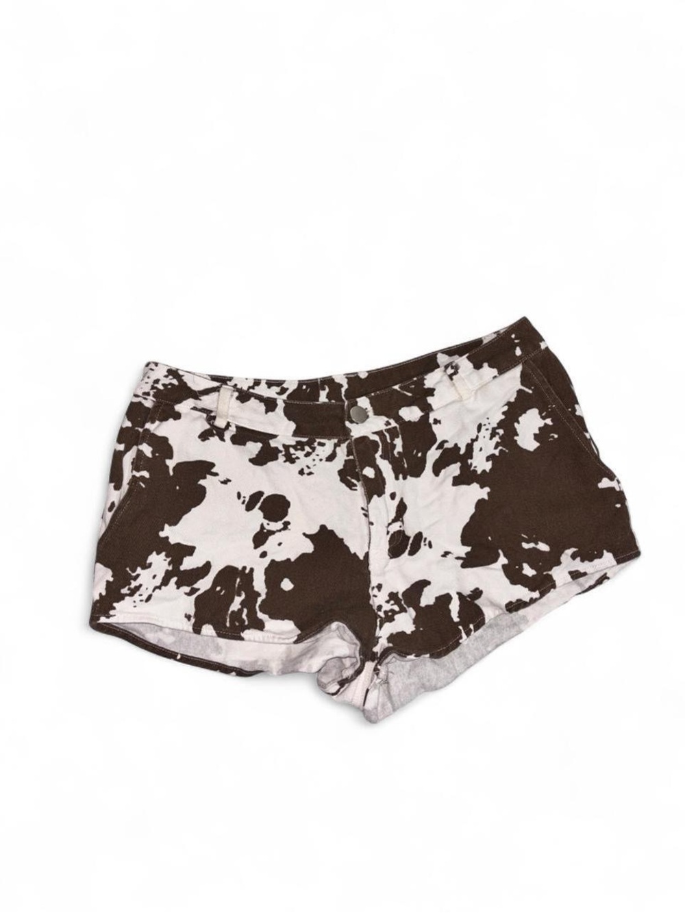 12th Tribe Dixie Cow Print Shorts